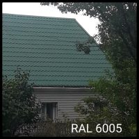 МЕТАЛОЧЕРЕПІЦА DELTA RAL 6020 0,5 мм MAT ArcelorMittal Польща