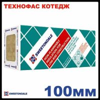 Базальтовий утеплювач  ⁇  Технофас Котедж  ⁇  100 мм  ⁇  2,16 м2/упк  ⁇