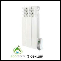 Электрорадиатор ECOTEPLO Elite 390 (3 секции) на 7 м.кв