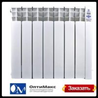Електрорадіатор Optimax «Оптімакс» / Еліт / 7 секцій