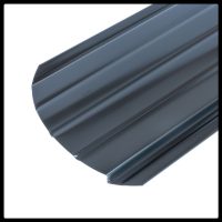 Металевий штакетник 0,6 х 105 мм PURAL 9005 чорний