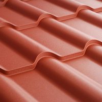 Металочерепиця Ретро Ferrogal 0,4 mm RAL 7024