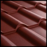 Металочерепиця Ретро ARCELOR MITTAL 0,5 mm PEMA RAL 3005