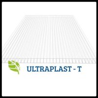 Стільниковий полікарбонат — ULTRAPLAST (Стандарт) 4 мм прозорий