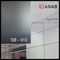 Інтер'єрні композитні панелі ТМ — Signbond 3 мм SB-013 Графіт (1250*6100)