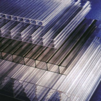 Стільниковий полікарбонат 16 мм BauGlas ST Longlife 1UV прозорий Стандарт (Сербія)