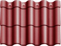 Металочерепиця Агат "Z-lock" Модульна 0,5 RAL 3011