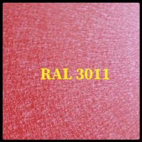 Гладкий лист RAL 3011 Червоний — 0,45 мм / 1250 мм / PEMA / POLYSTEEL