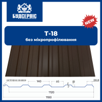 Профнастил Т-18 (2-ст) МАТ RAL