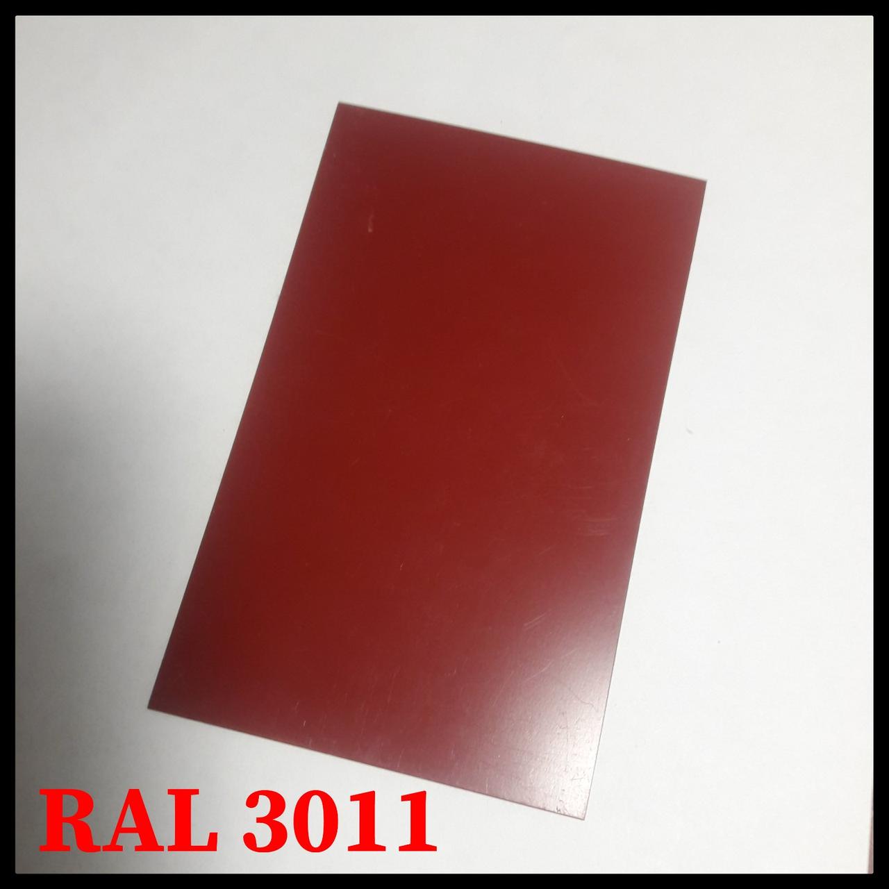 Гладкий листок 0,5 мм RAL 3011 PE (Глянець) USS Словак 3 Гладкий листок 0,5 мм RAL 3011 PE (Глянець) USS Словак - Зображення 3