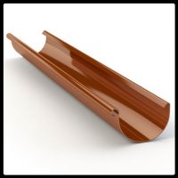 Жолоб водостічний Gamrat Ø125, 3 метри (Система 125/90)