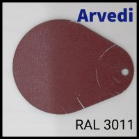Рулонна сталь Arvedi Італія 0,45 мм RAL 3011 — гладкий лист із полімерним покриттям