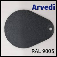 Рулонна сталь RAL 9005 / 0,45 мм — гладкий лист із полімерним покриттям Arvedi Італія