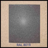 Рулонна сталь — RAL 8019 / U.S.Steel / Kosice / Словаччина / 0,5 мм — гладкий лист із полімерним покриттям