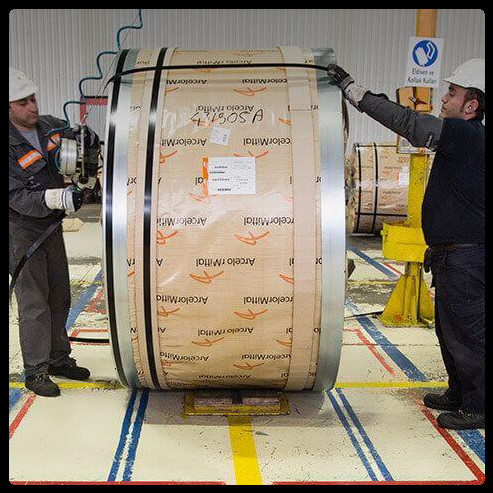 RAL 7016 РЕ (сірий антрацитовий) - 0,7 мм - Рулонна листова сталь Arcelor Mittal (Німеччина) 3 RAL 7016 РЕ (сірий антрацитовий) - 0,7 мм - Рулонна листова сталь Arcelor Mittal (Німеччина) - Зображення 3