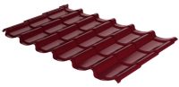 Металочерепиця Rauni RAL 3005 (бордова) PE 0,45 Mini